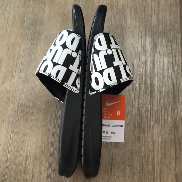 Nike Men’s Bennasi JDI Print size 8 - NEW - Picture 3 of 4